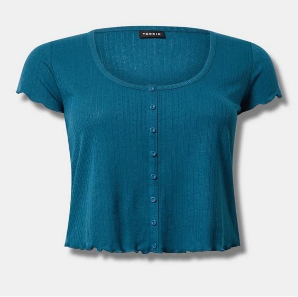 COPY- NWT Torrid Blue Women's Top